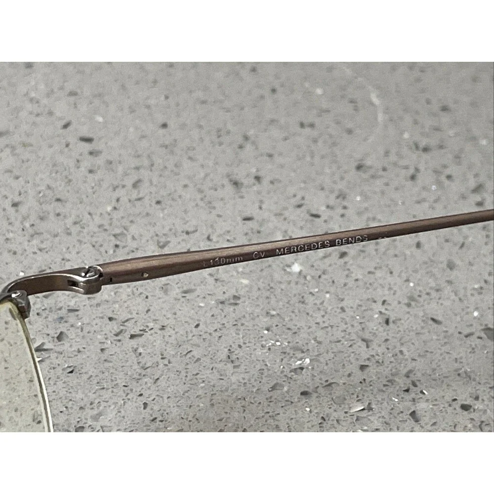 Kenneth Cole 47-17-130 Mercedes Bends Eyeglasses Frames ONLY brown metal full